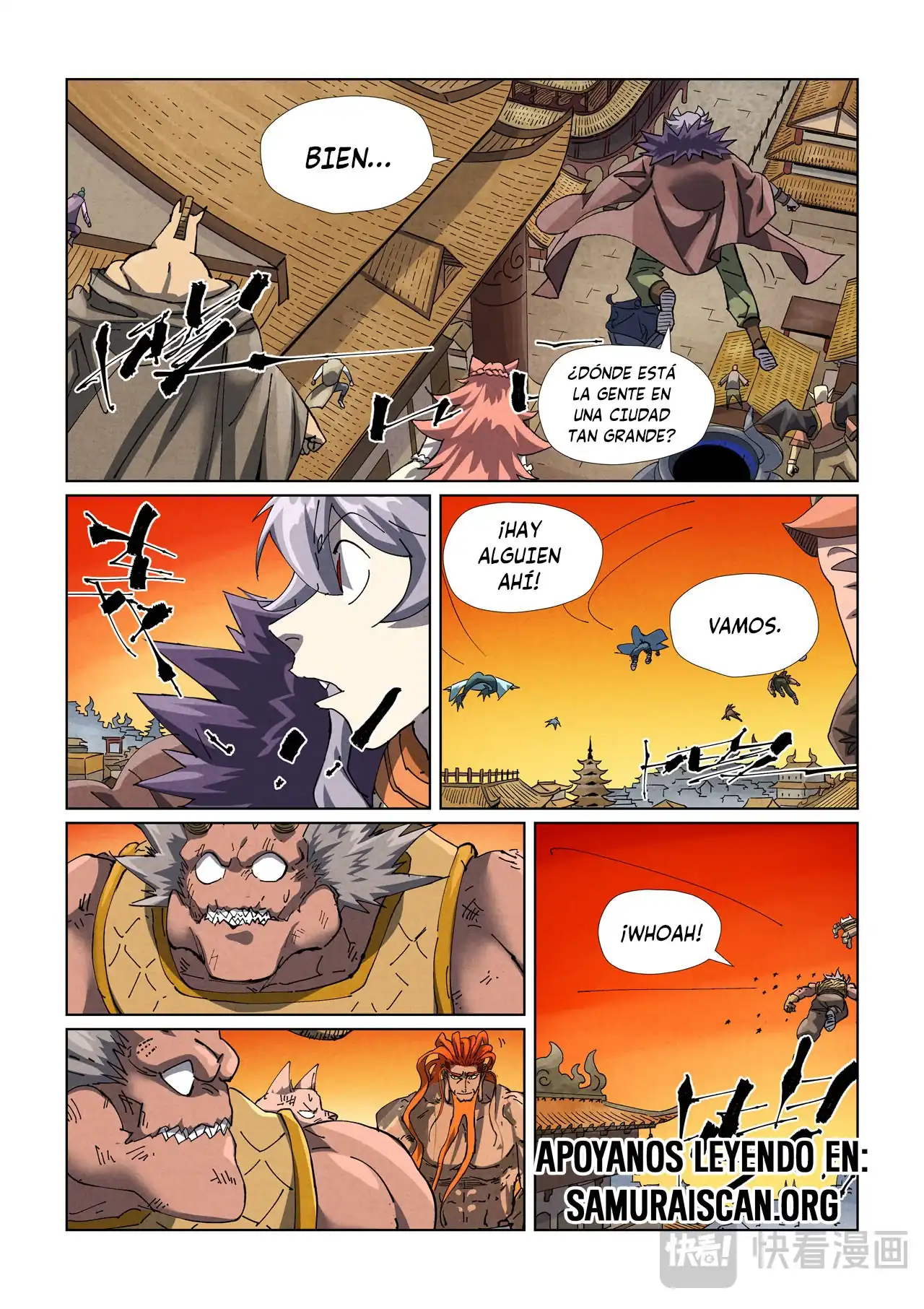 Página 8 — Tales of Demons and Gods Capítulo 485