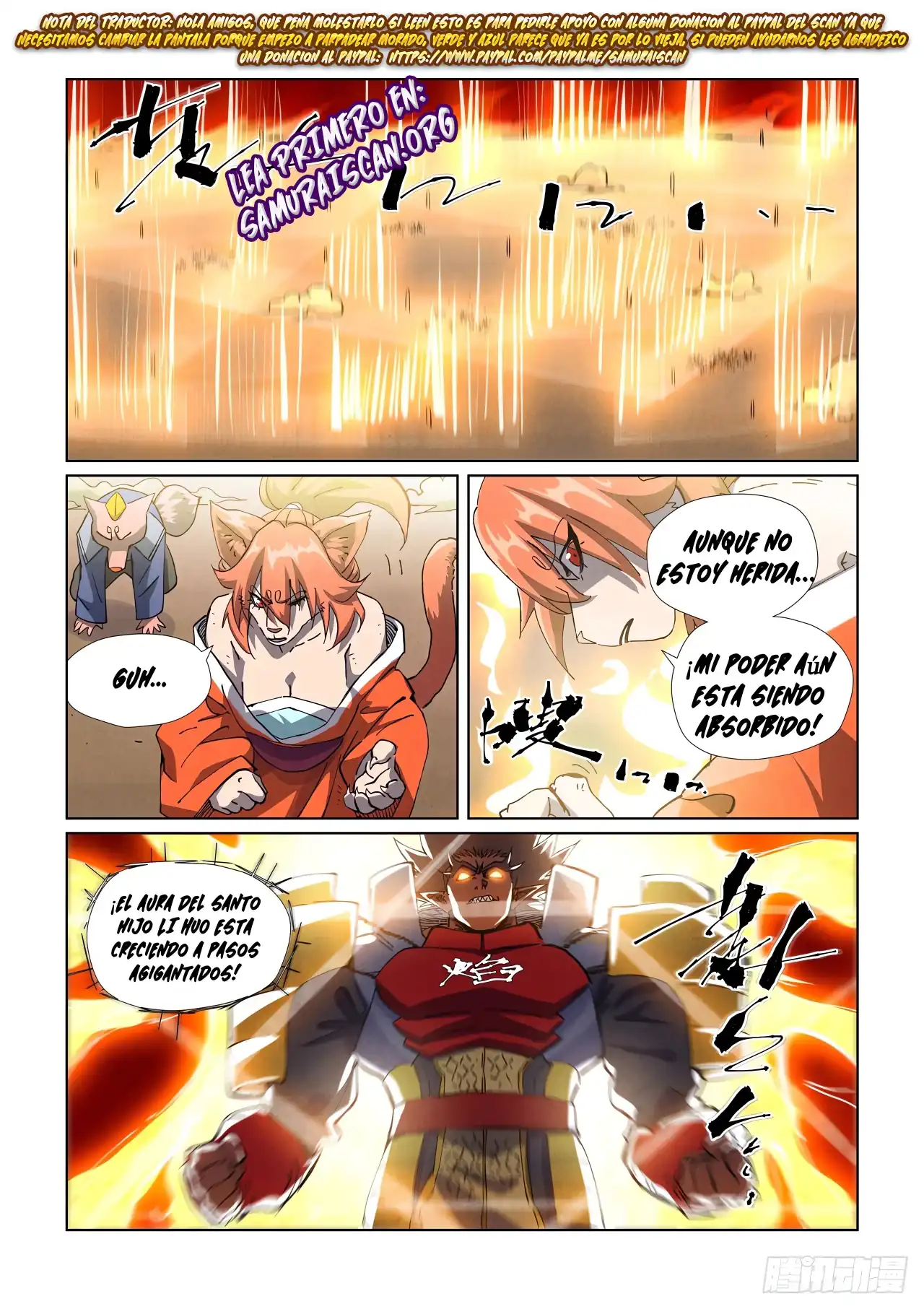 Página 4 — Tales of Demons and Gods Capítulo 486