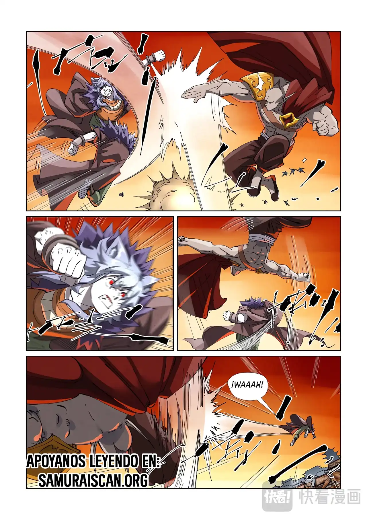 Página 4 — Tales of Demons and Gods Capítulo 487