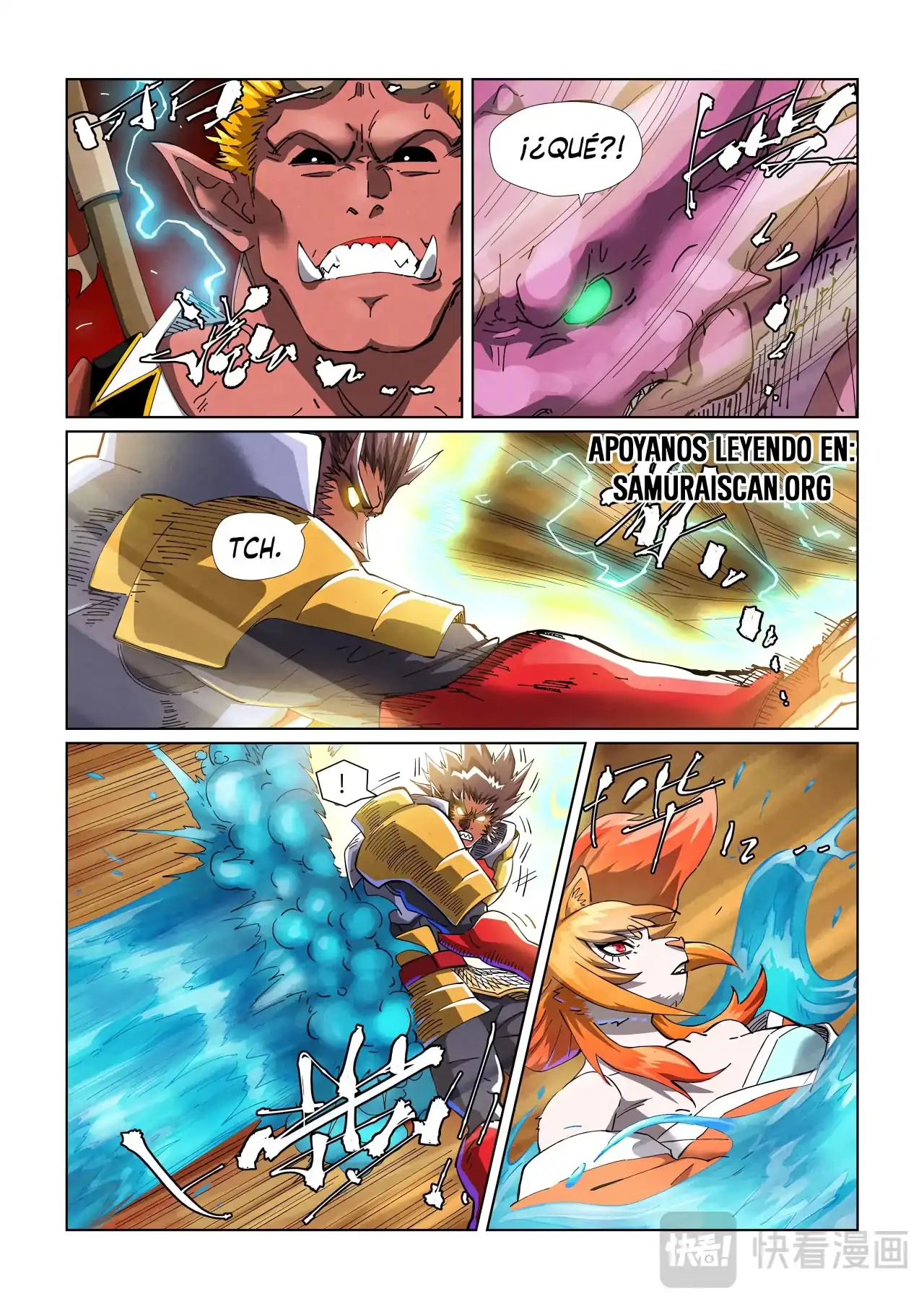 Página 4 — Tales of Demons and Gods Capítulo 489