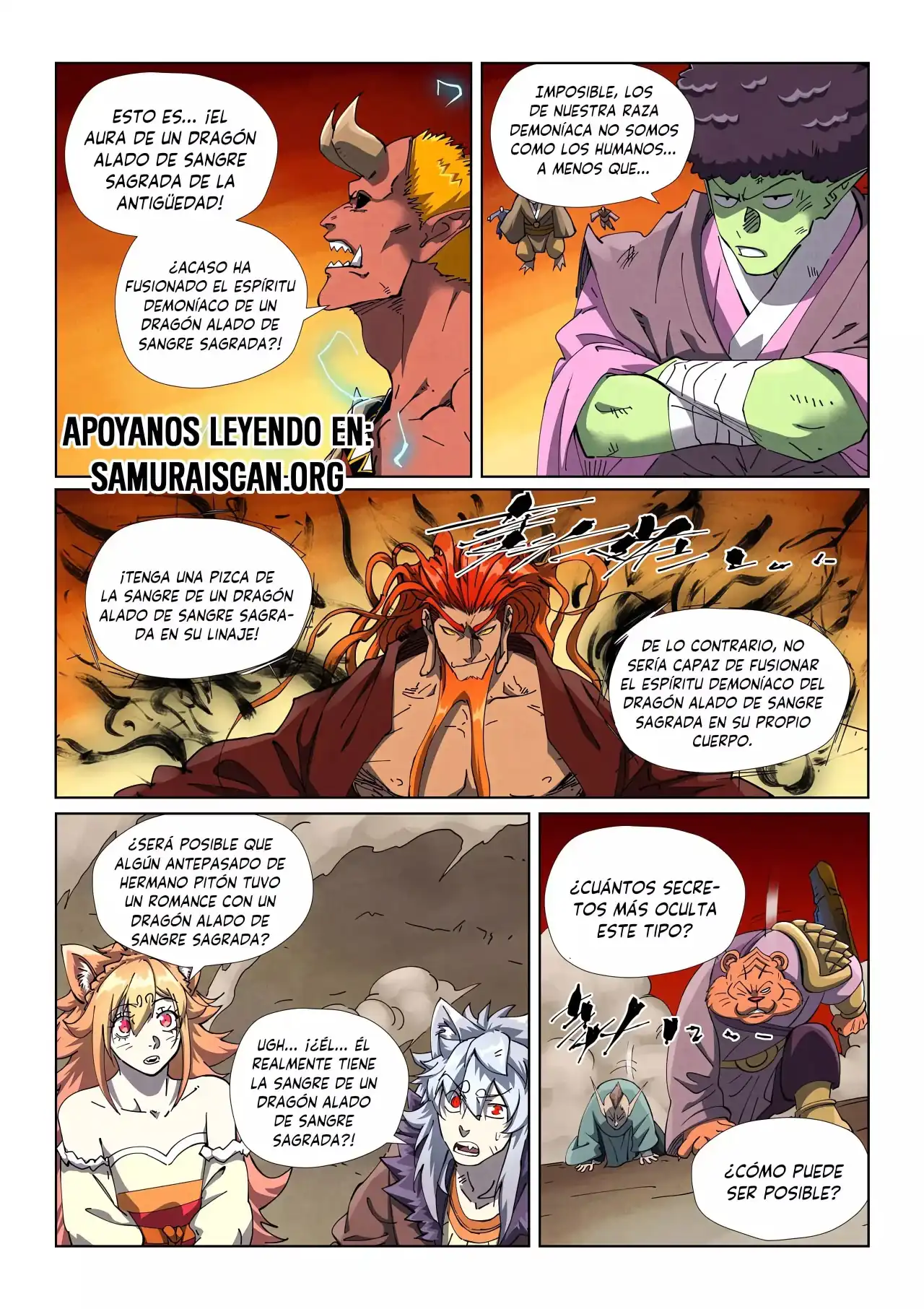 Página 4 — Tales of Demons and Gods Capítulo 491