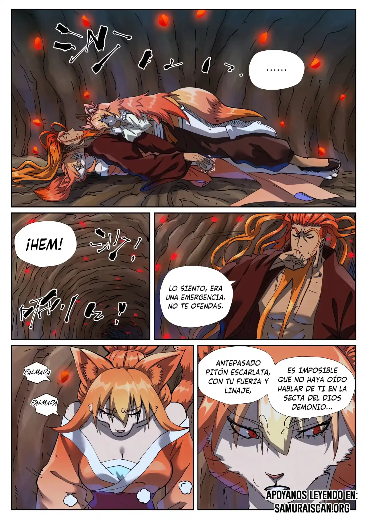 Página 3 — Tales of Demons and Gods Capítulo 492