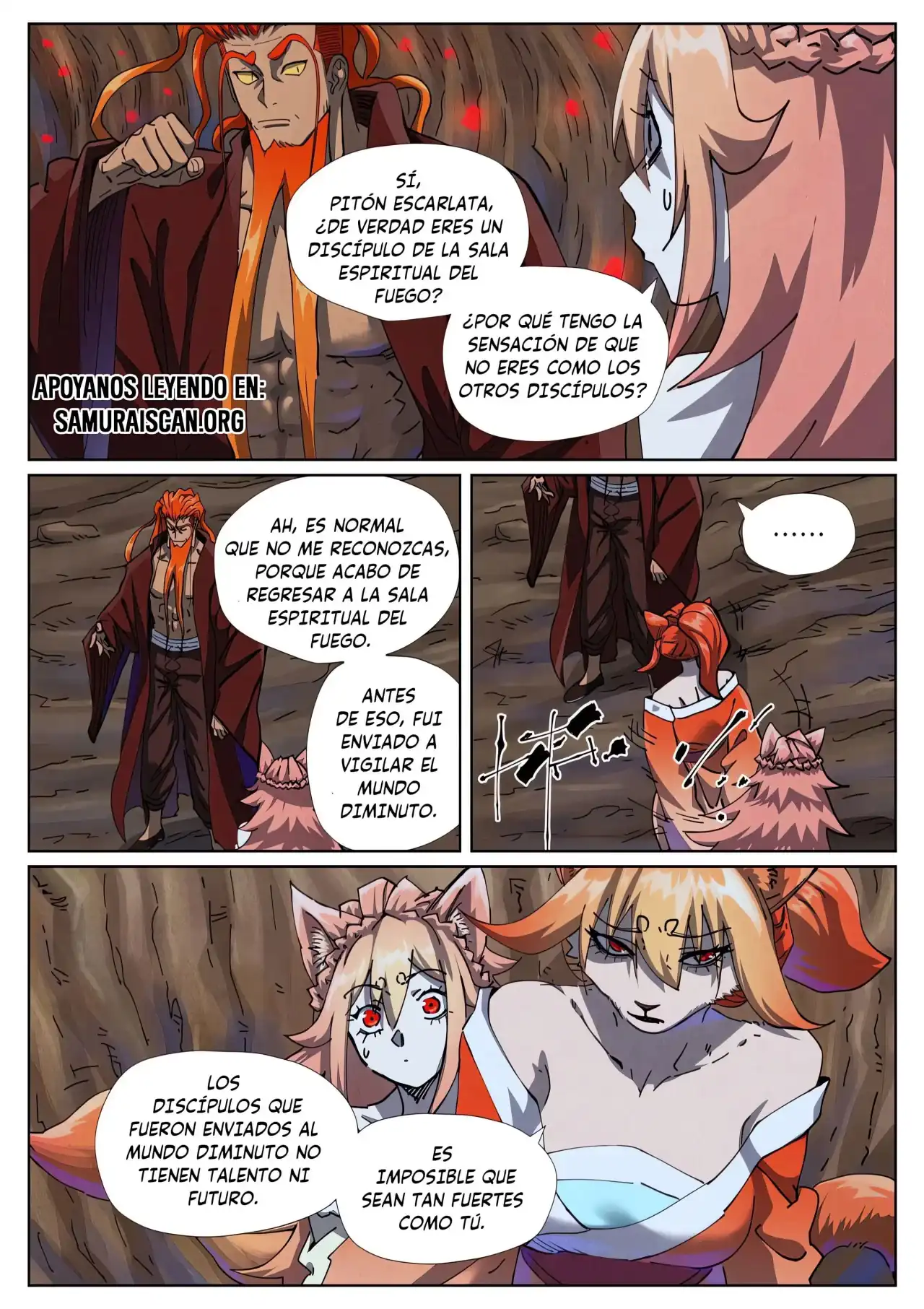 Página 4 — Tales of Demons and Gods Capítulo 492