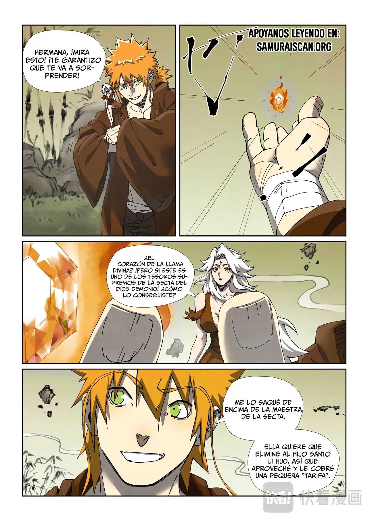 Página 10 — Tales of Demons and Gods Capítulo 494.5
