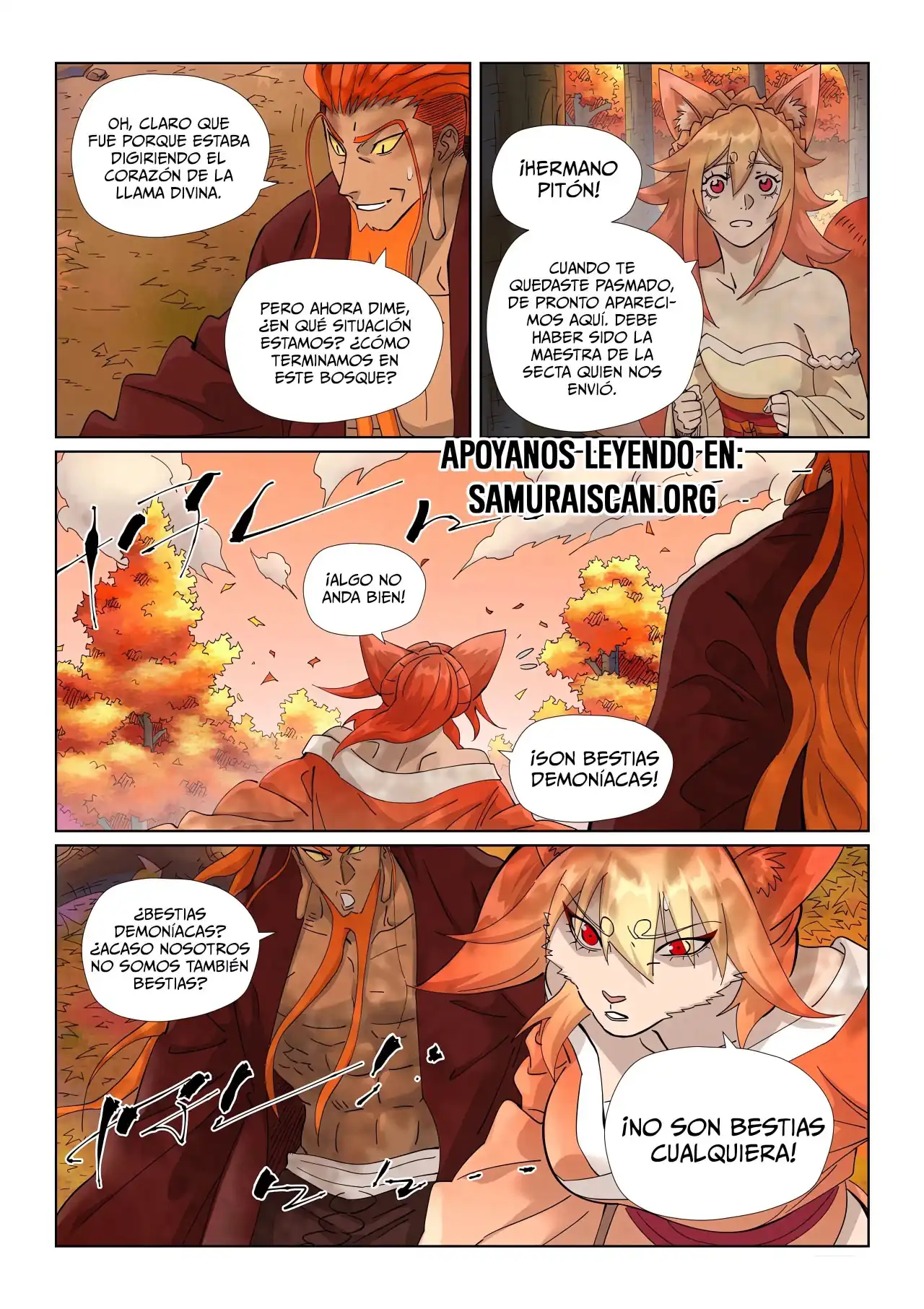 Página 8 — Tales of Demons and Gods Capítulo 495.5