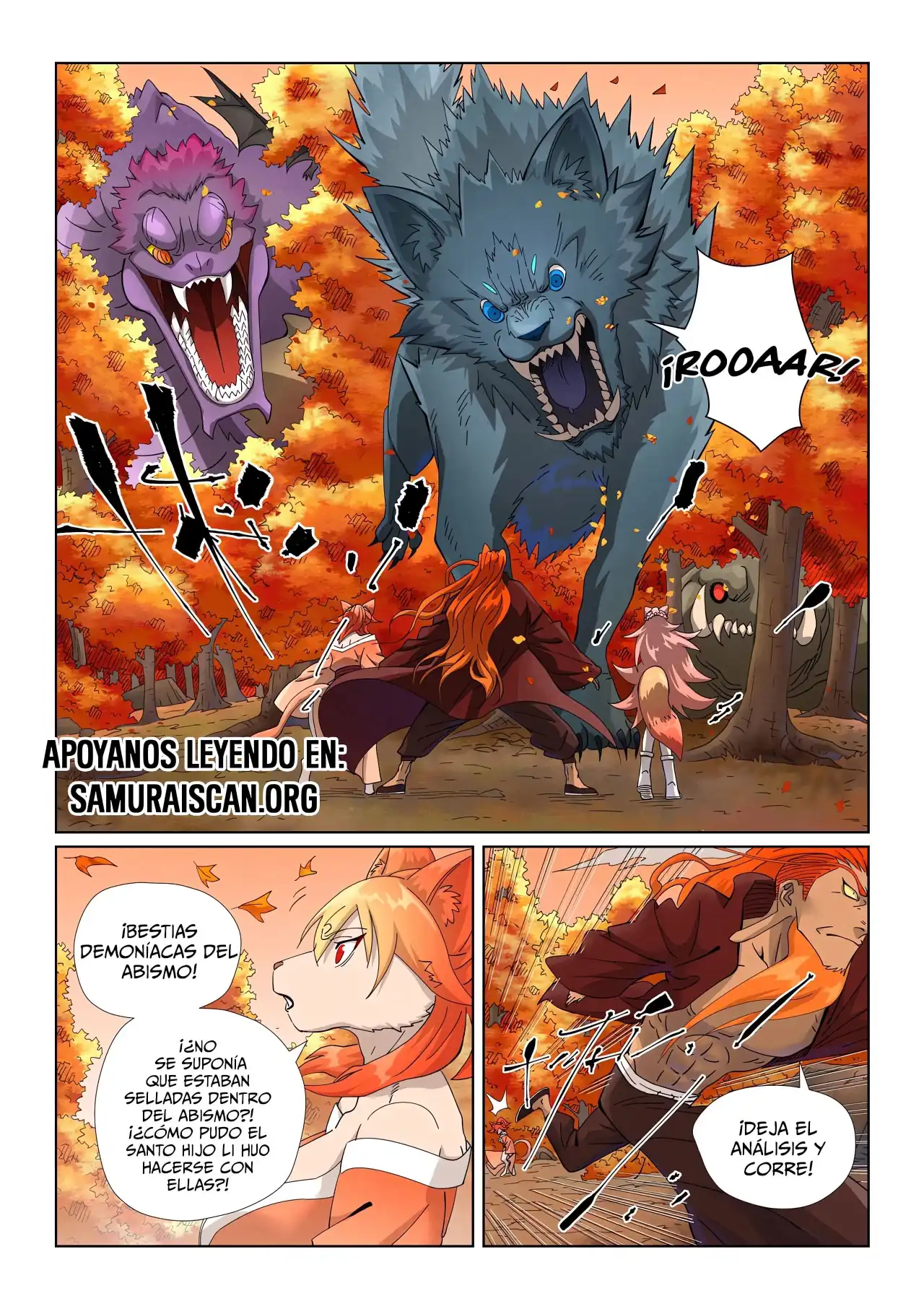 Página 10 — Tales of Demons and Gods Capítulo 495.5