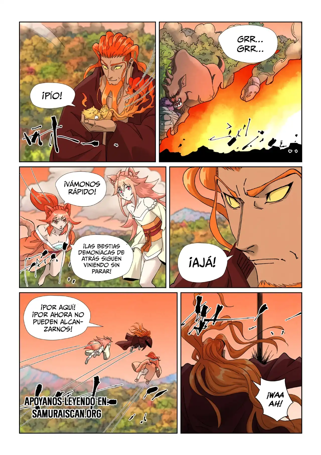 Página 5 — Tales of Demons and Gods Capítulo 496.5