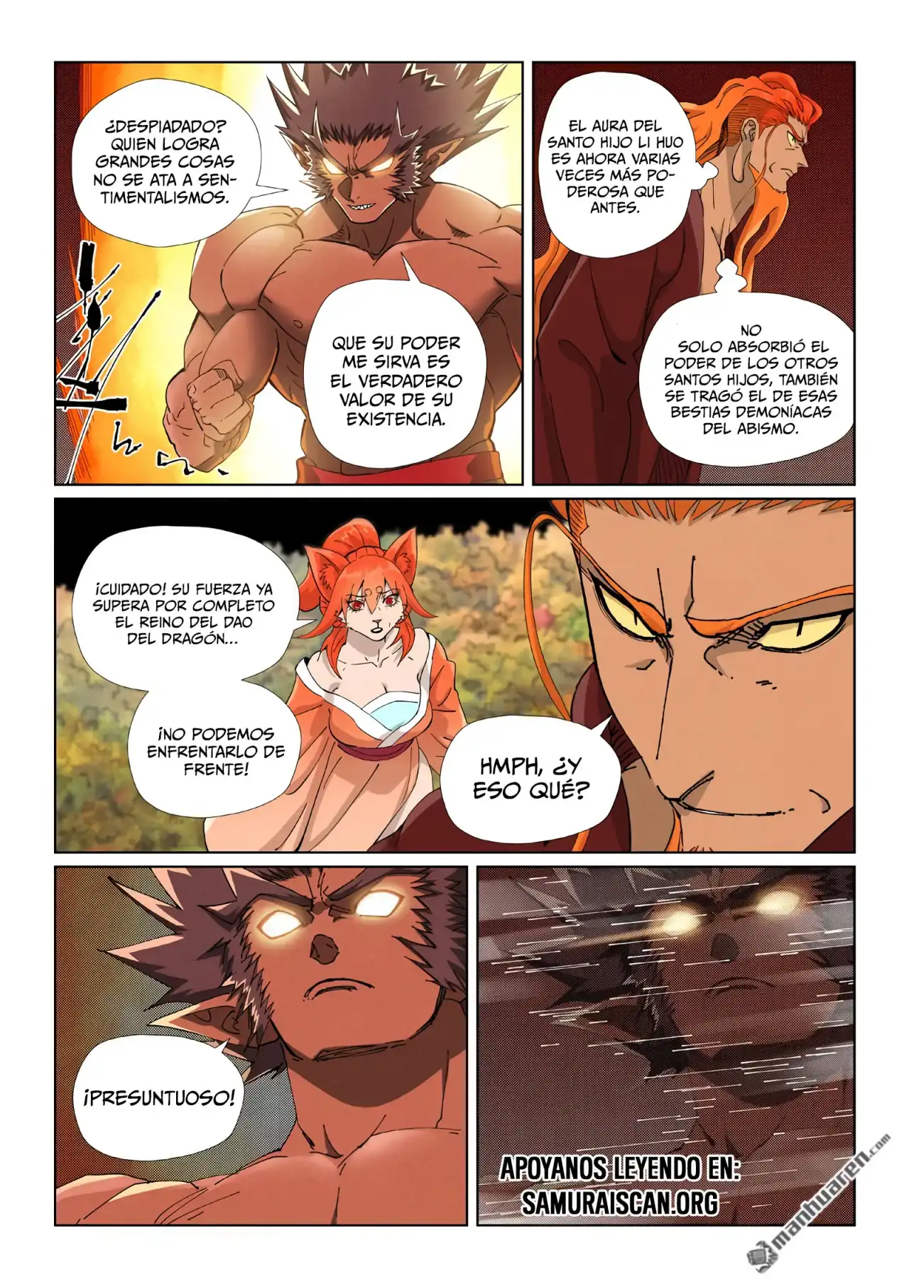 Página 10 — Tales of Demons and Gods Capítulo 496.5