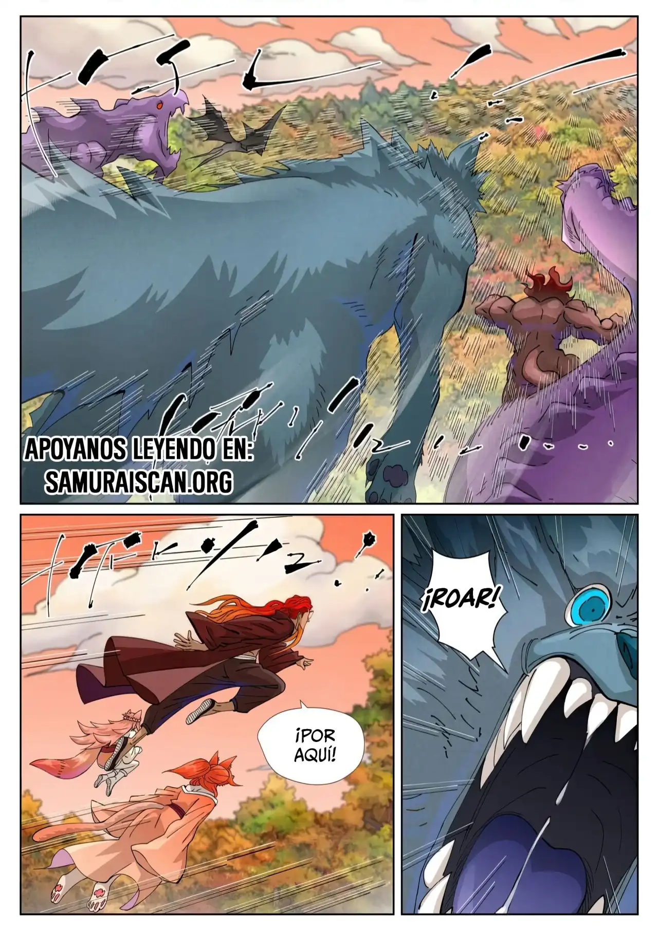 Página 3 — Tales of Demons and Gods Capítulo 496