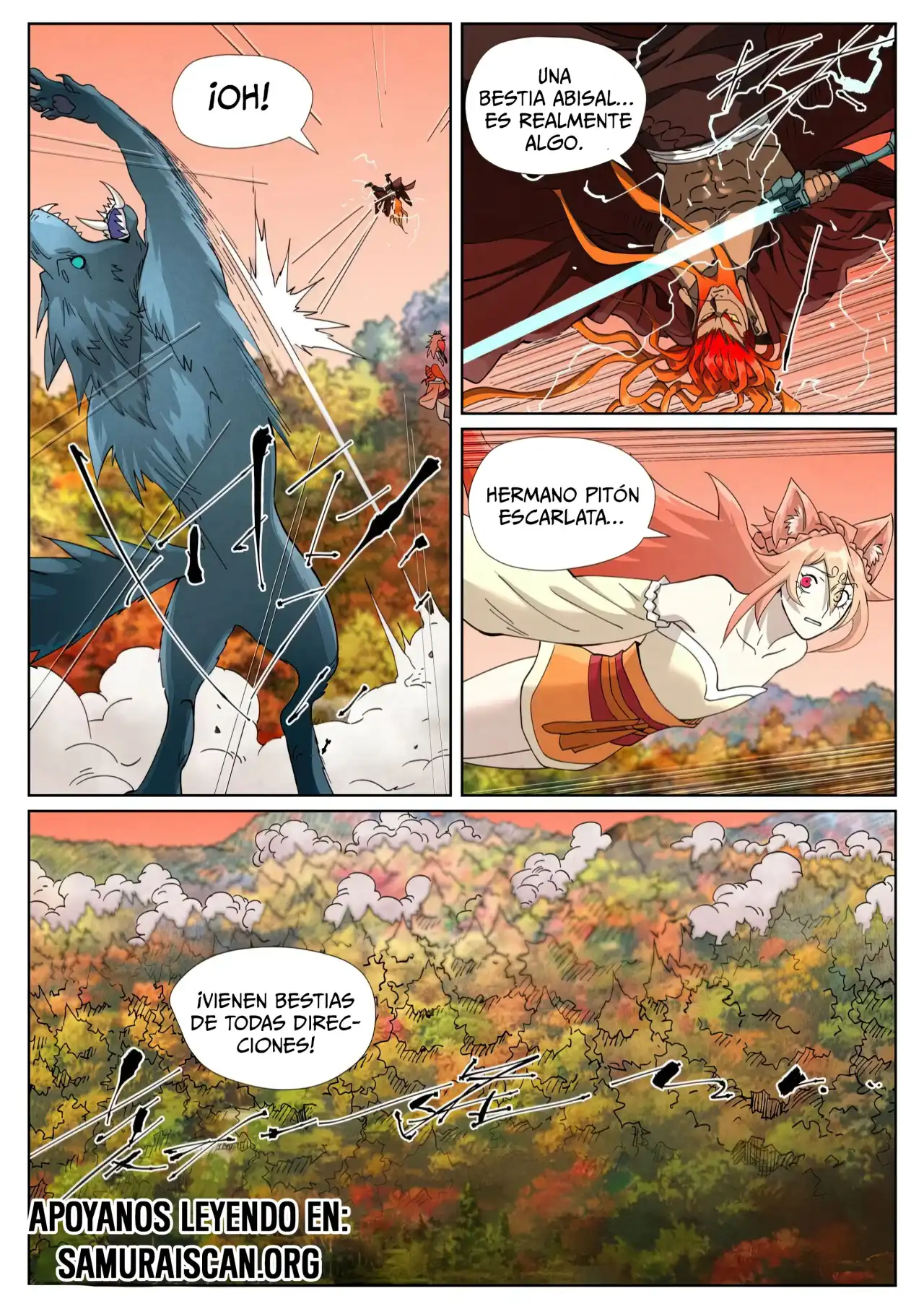 Página 8 — Tales of Demons and Gods Capítulo 496