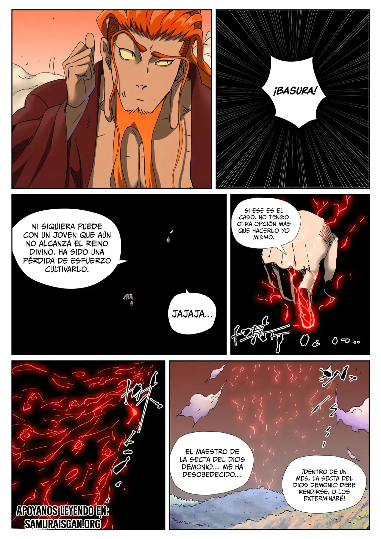 Página 8 — Tales of Demons and Gods Capítulo 498.5