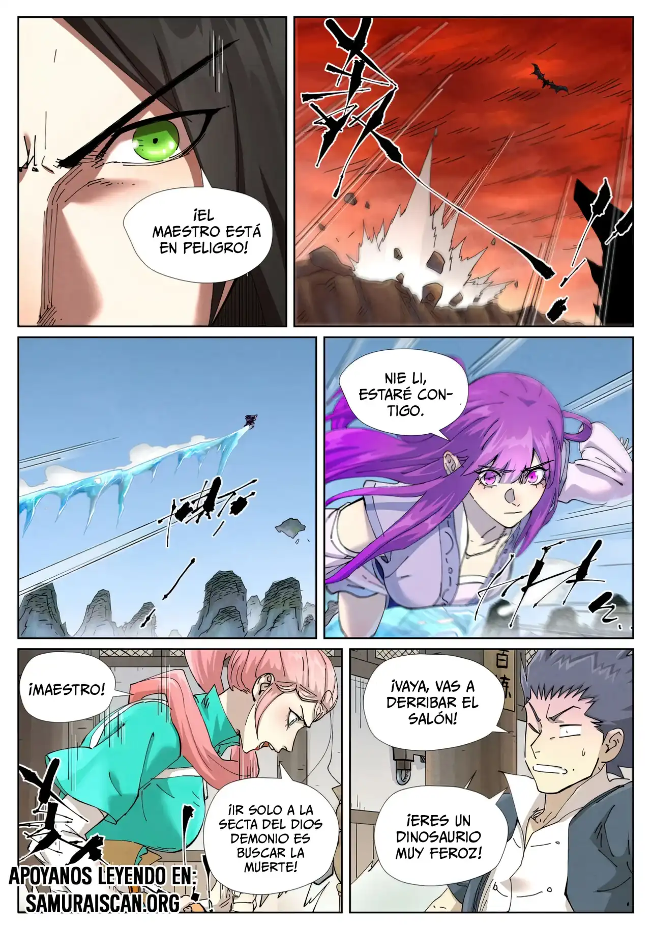 Página 10 — Tales of Demons and Gods Capítulo 499.5