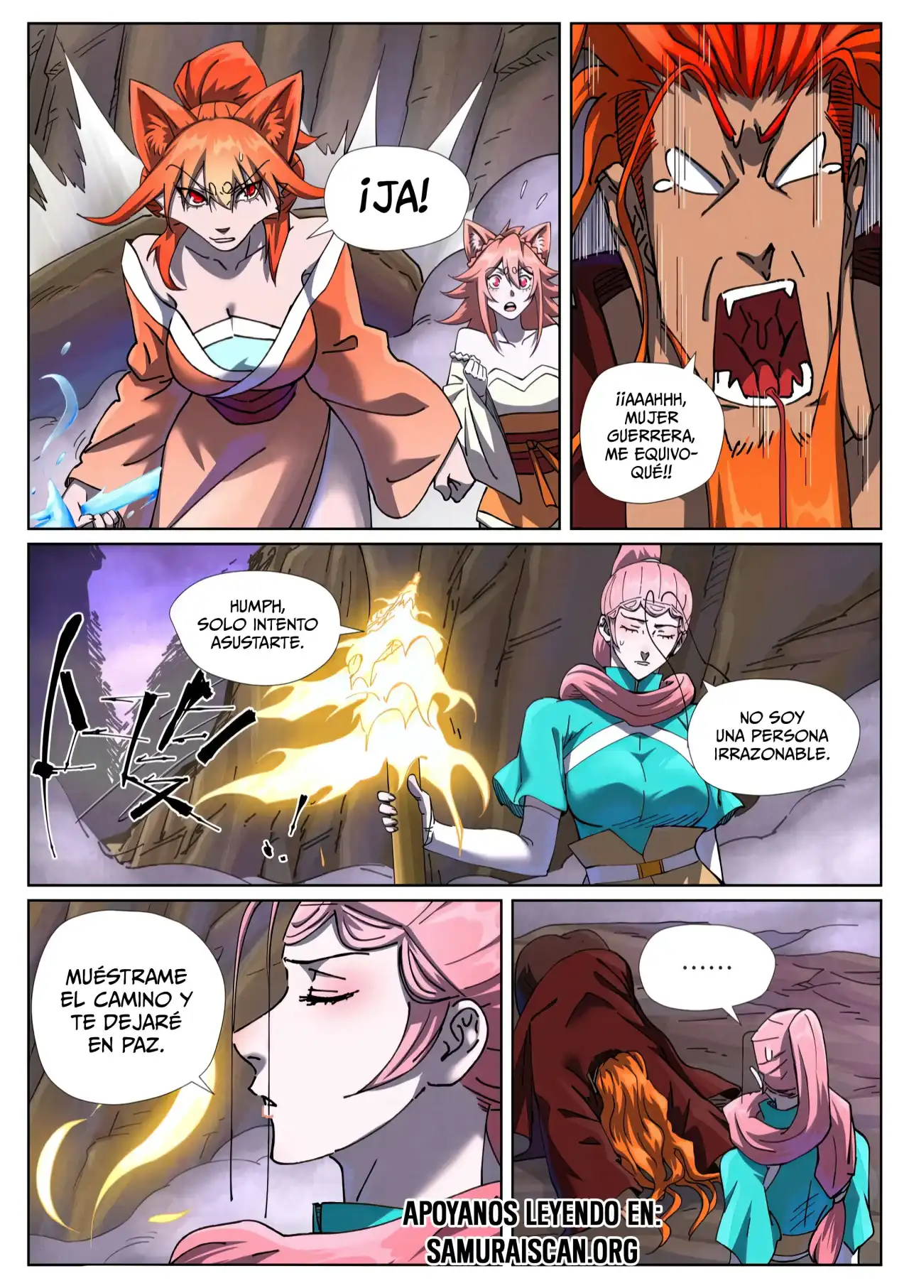 Página 4 — Tales of Demons and Gods Capítulo 500.5