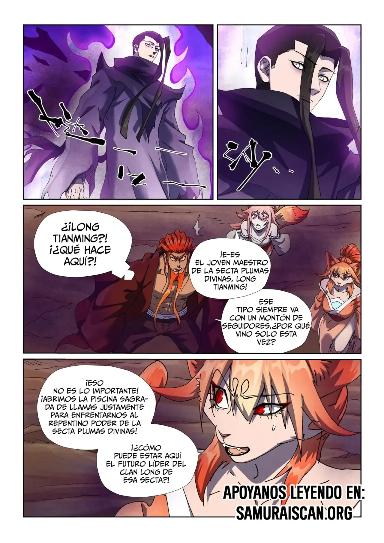 Página 3 — Tales of Demons and Gods Capítulo 500
