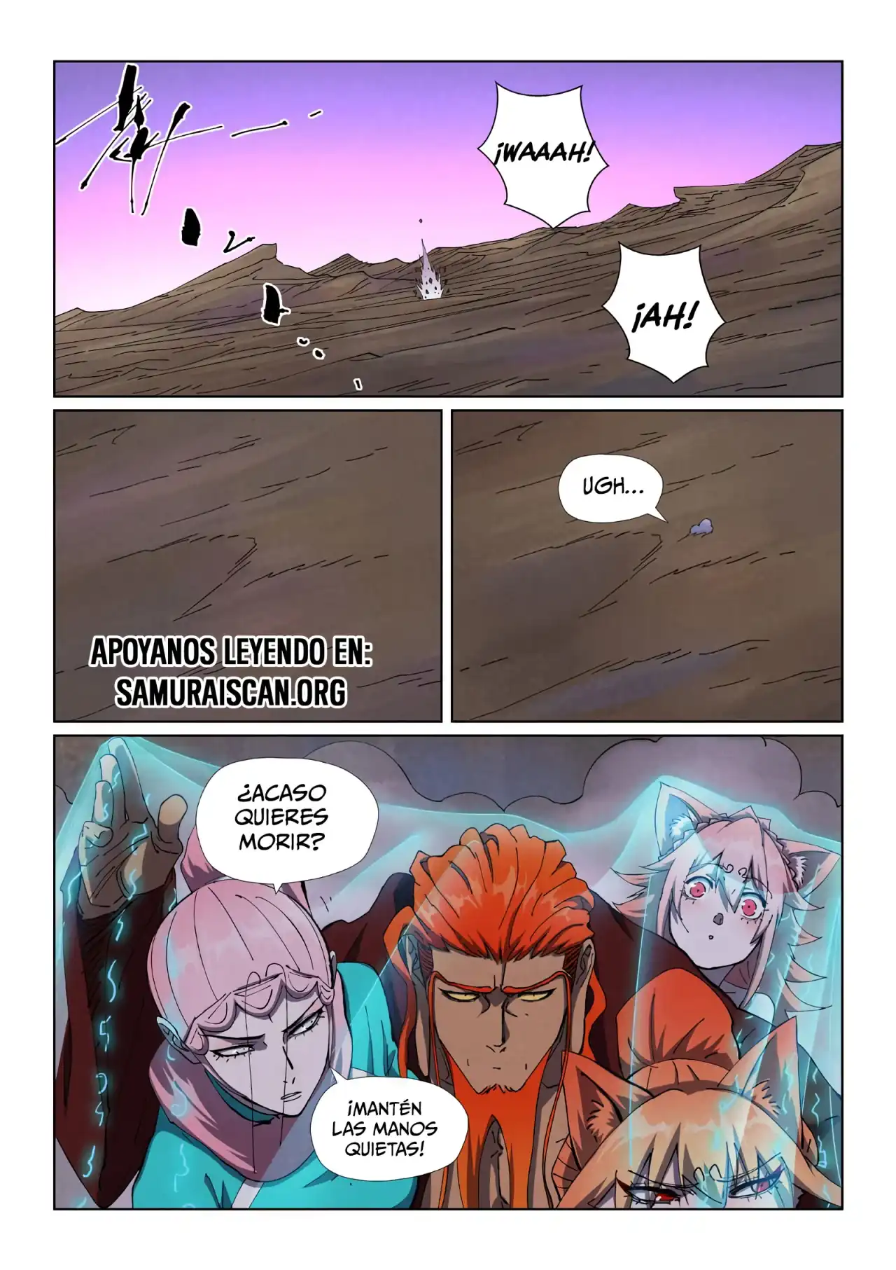 Página 8 — Tales of Demons and Gods Capítulo 502.5