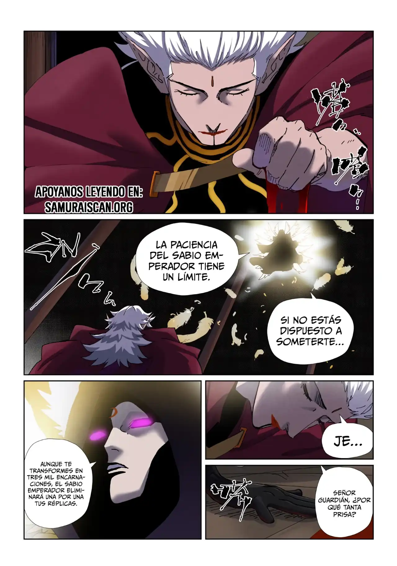 Página 3 — Tales of Demons and Gods Capítulo 502