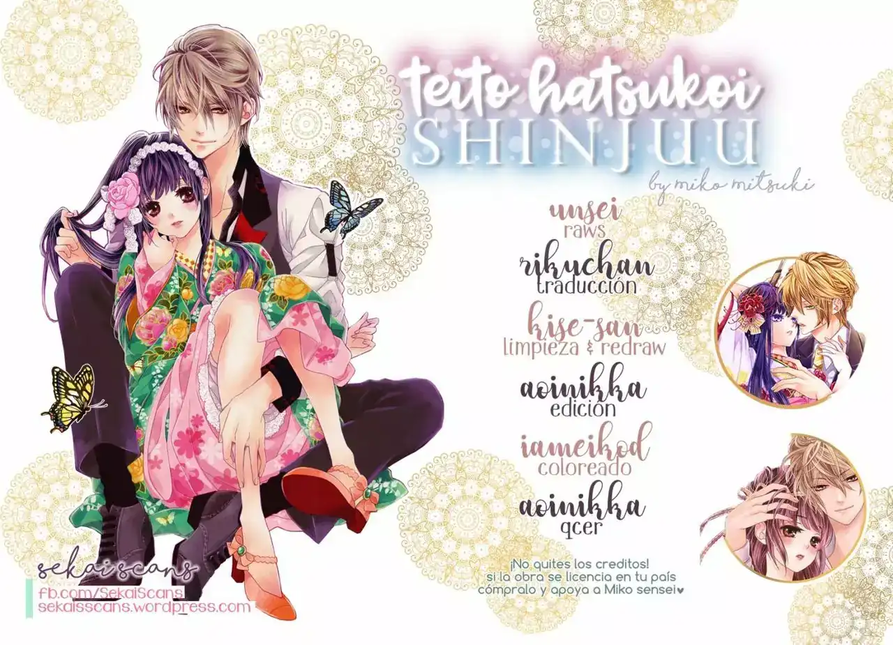 Página 2 — Capítulo 1 de Teito Hatsukoi Shinjuu