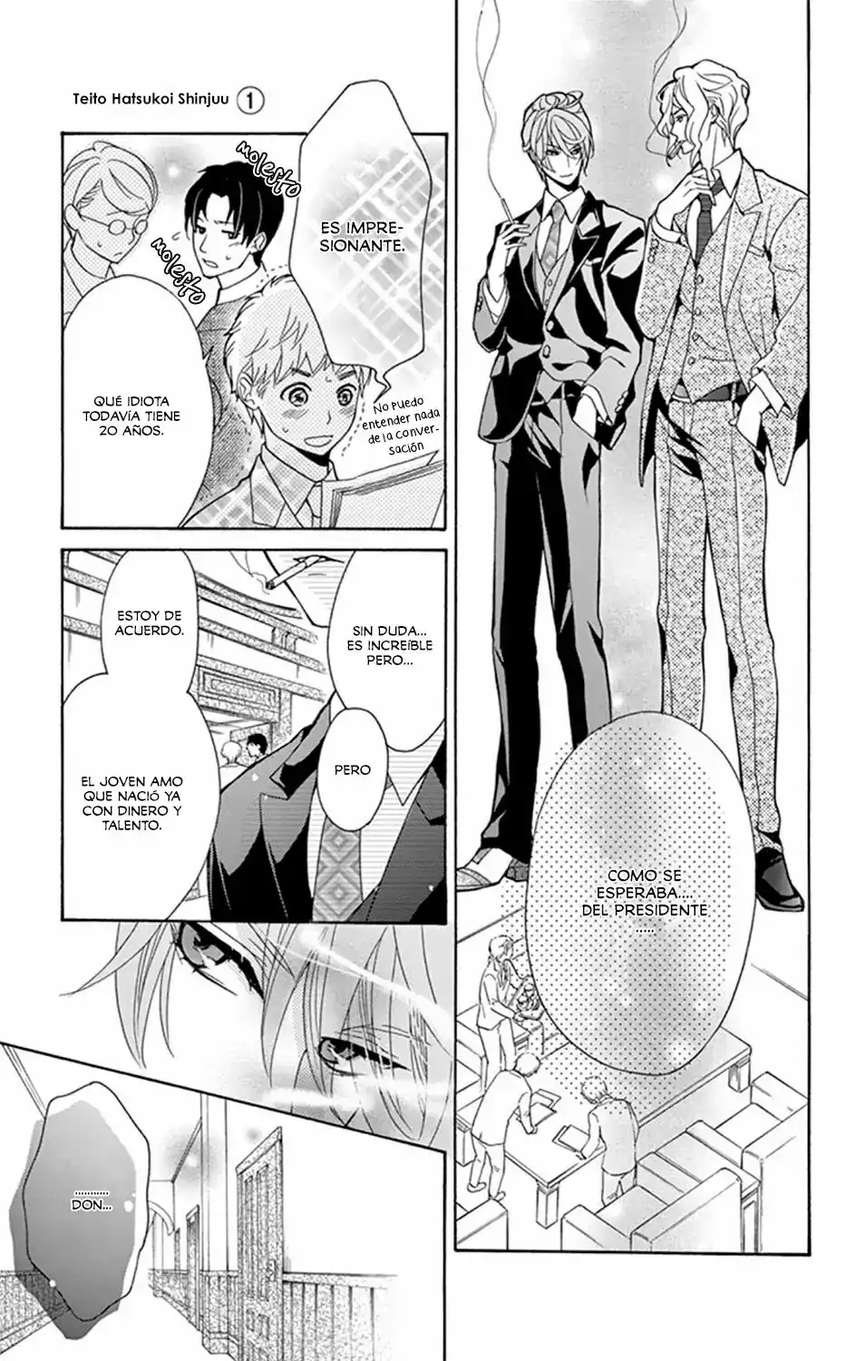 Página 20 — Capítulo 1 de Teito Hatsukoi Shinjuu