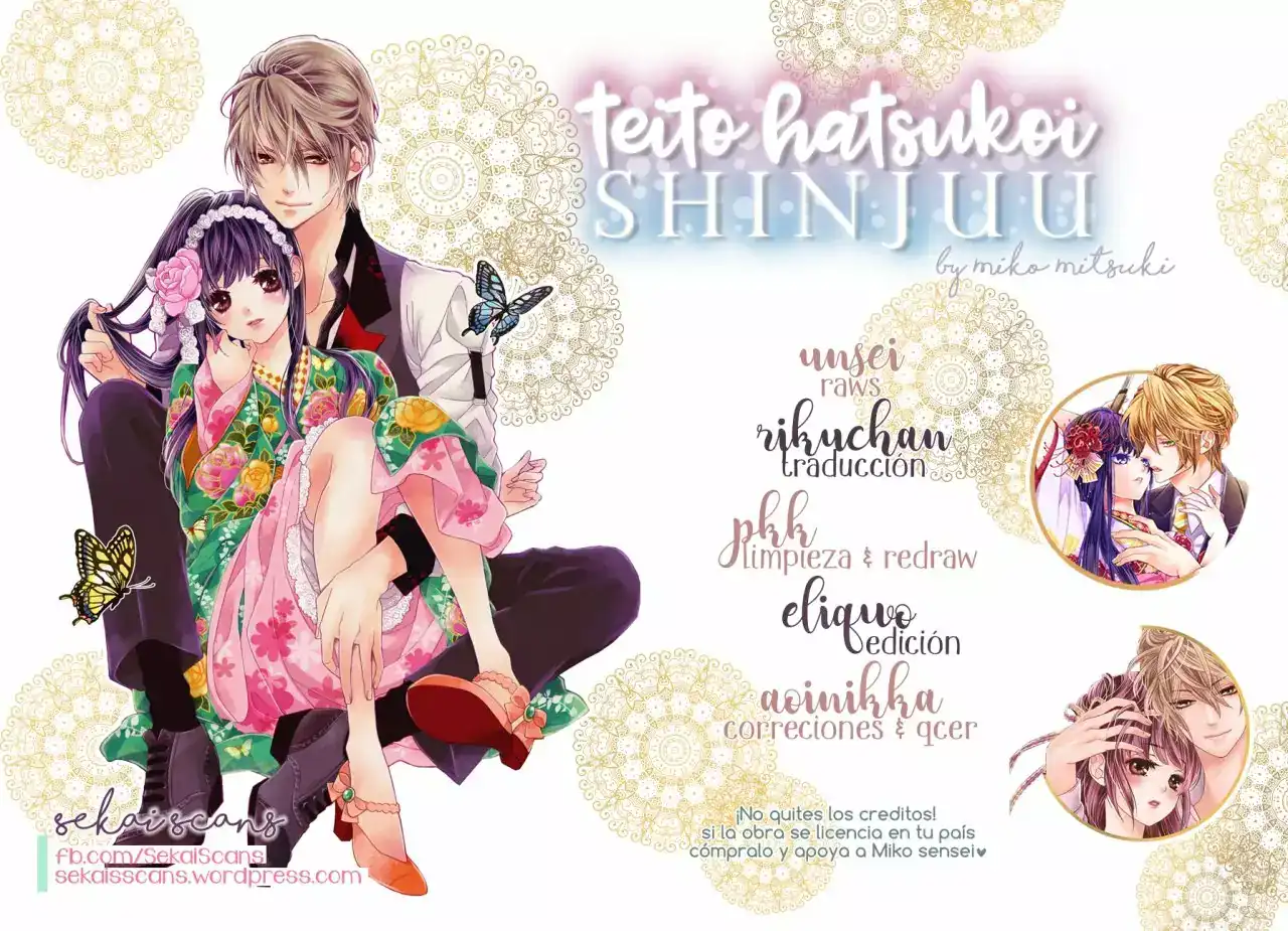 Página 1 — Capítulo 3 de Teito Hatsukoi Shinjuu
