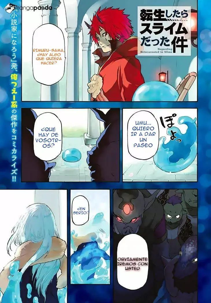Página 2 — Tensei Shitara Slime Datta Ken Capítulo 1