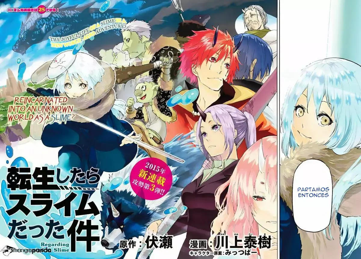 Página 3 — Tensei Shitara Slime Datta Ken Capítulo 1
