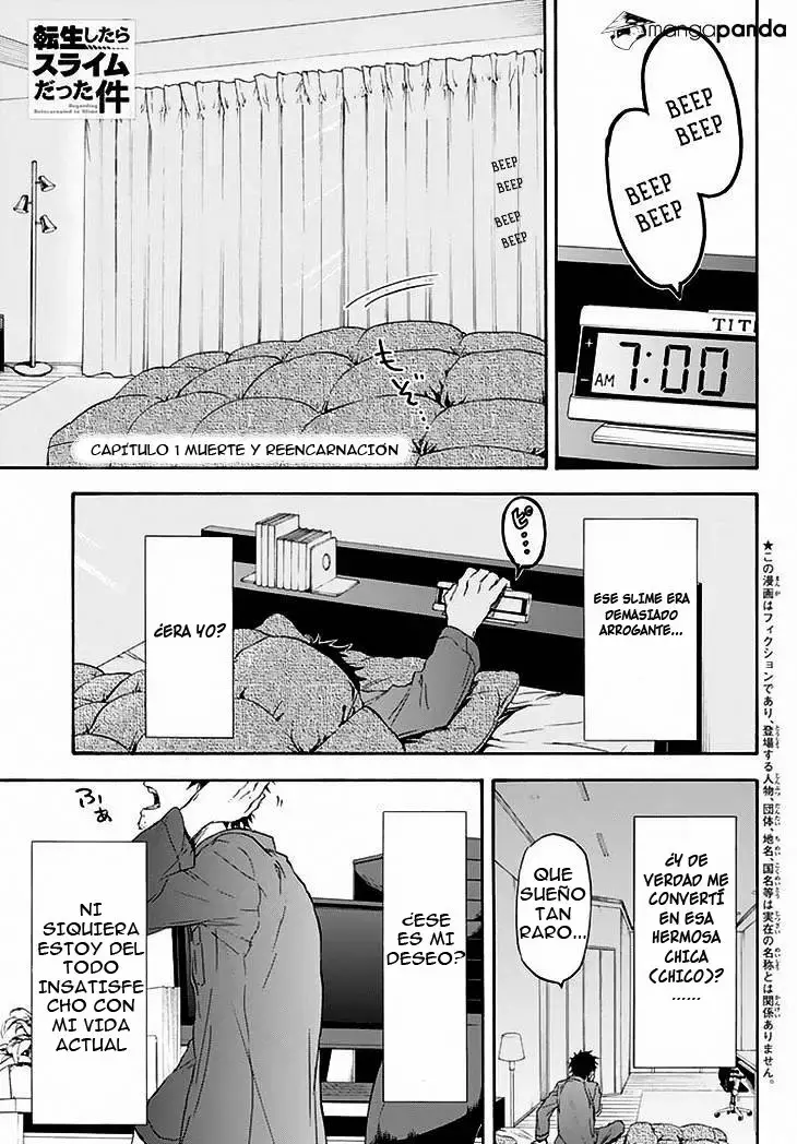 Página 4 — Tensei Shitara Slime Datta Ken Capítulo 1