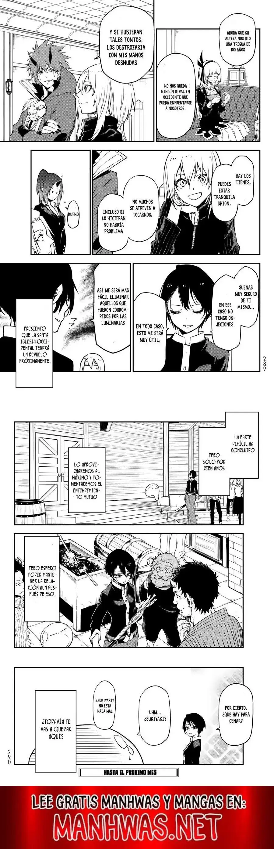 Página 8 — Tensei Shitara Slime Datta Ken Capítulo 100