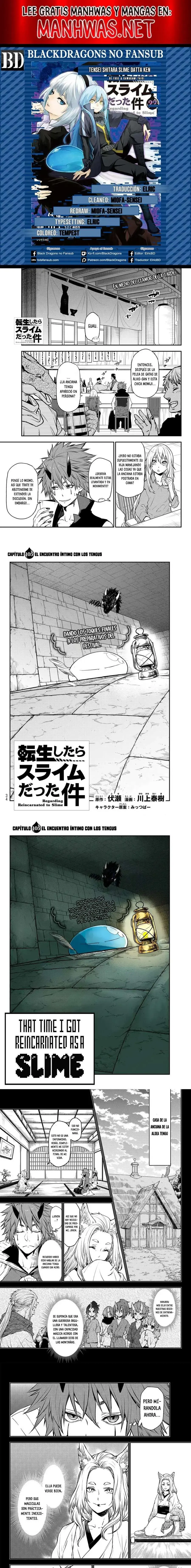 Página 1 — Tensei Shitara Slime Datta Ken Capítulo 105
