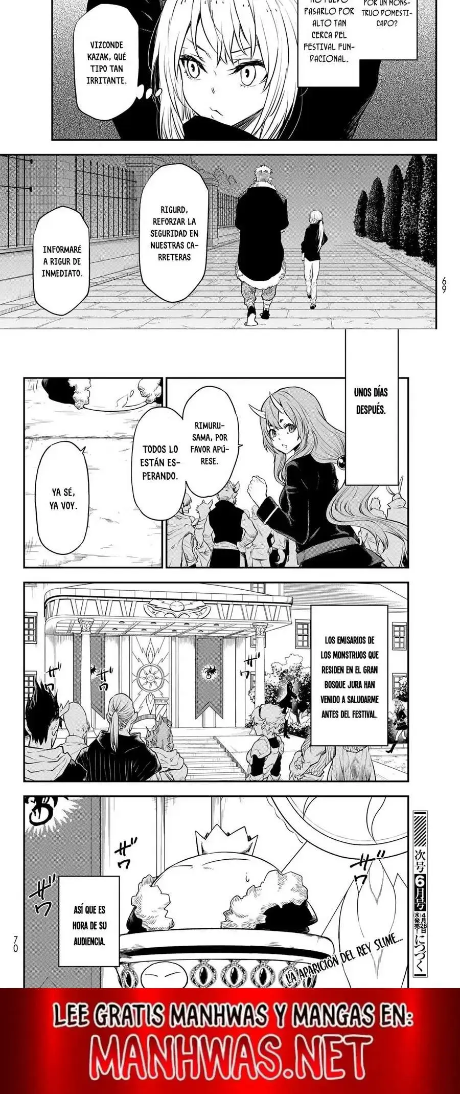 Página 8 — Tensei Shitara Slime Datta Ken Capítulo 105