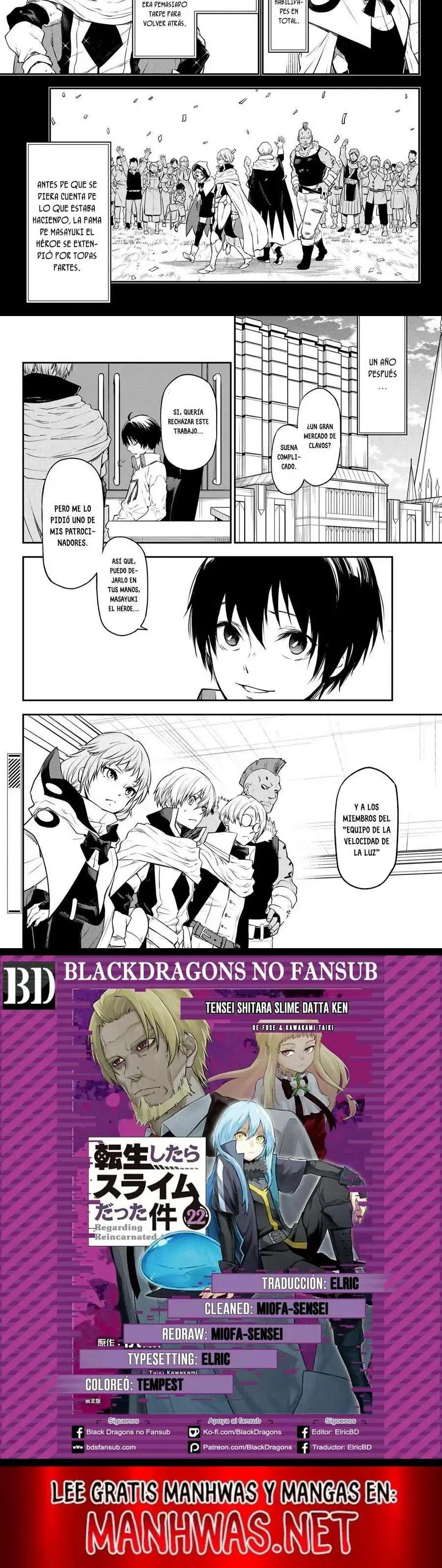 Página 8 — Tensei Shitara Slime Datta Ken Capítulo 107