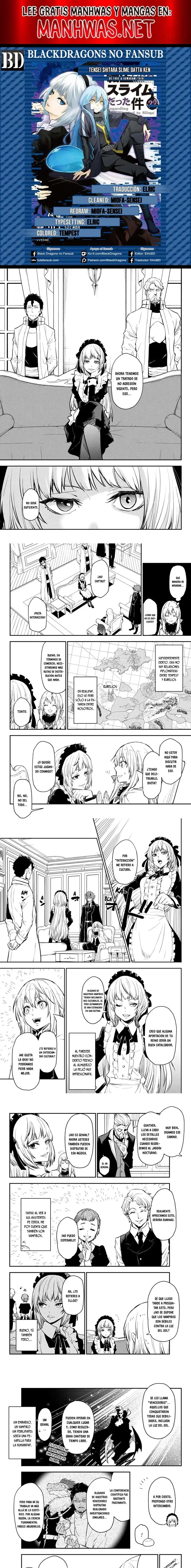 Página 1 — Tensei Shitara Slime Datta Ken Capítulo 112