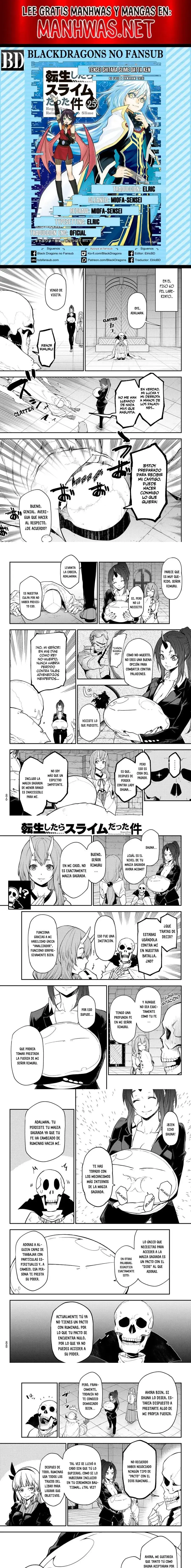 Página 1 — Tensei Shitara Slime Datta Ken Capítulo 120