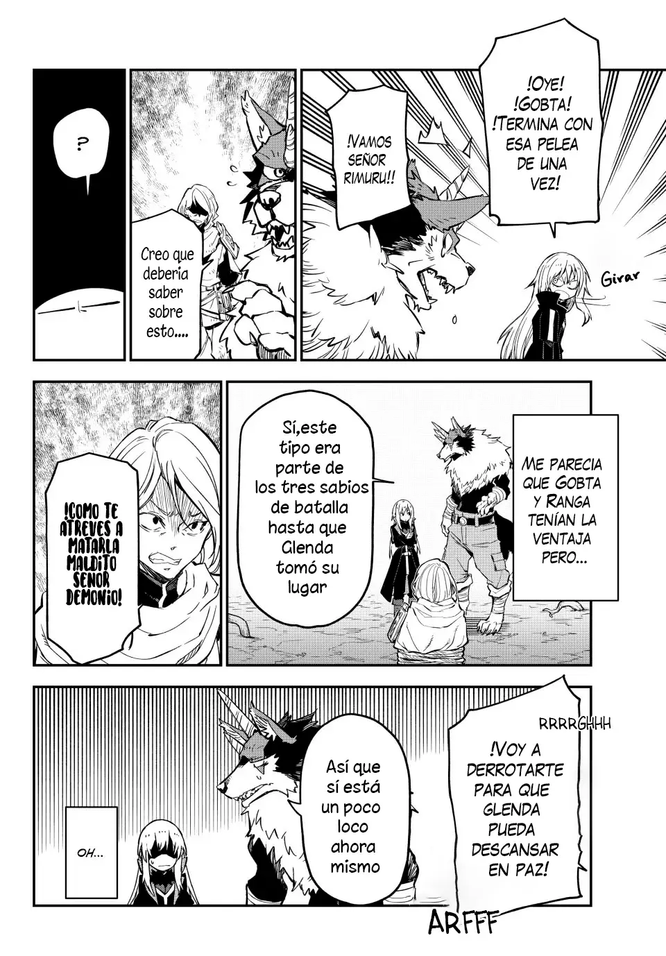 Página 22 — Tensei Shitara Slime Datta Ken Capítulo 129