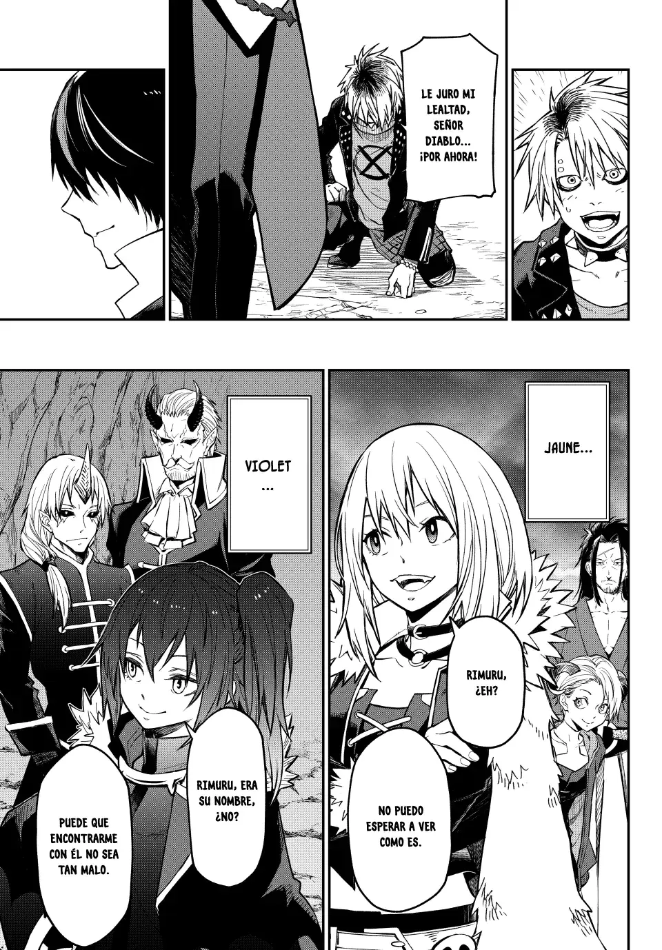 Página 38 — Tensei Shitara Slime Datta Ken Capítulo 133