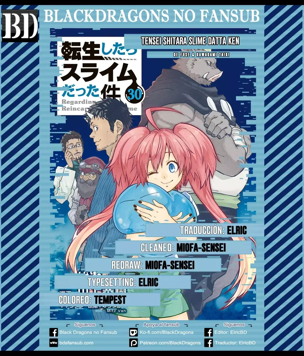 Página 1 — Tensei Shitara Slime Datta Ken Capítulo 137