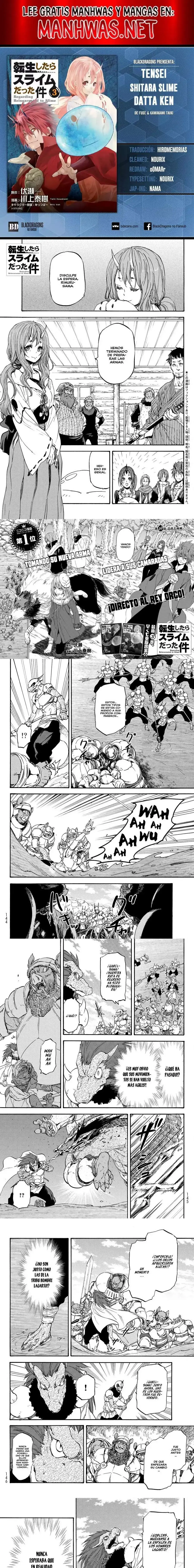 Página 1 — Tensei Shitara Slime Datta Ken Capítulo 20