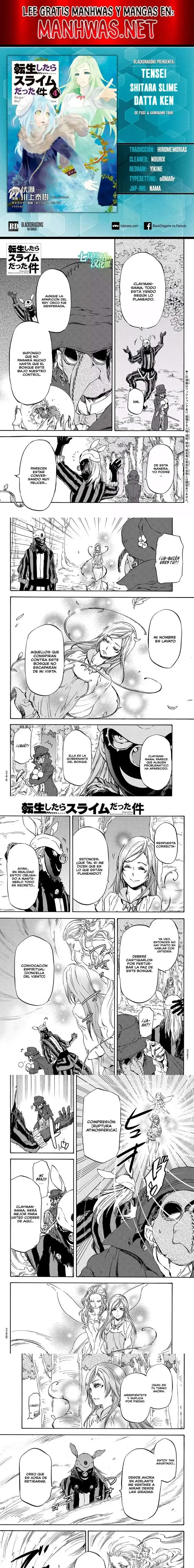 Página 1 — Tensei Shitara Slime Datta Ken Capítulo 21