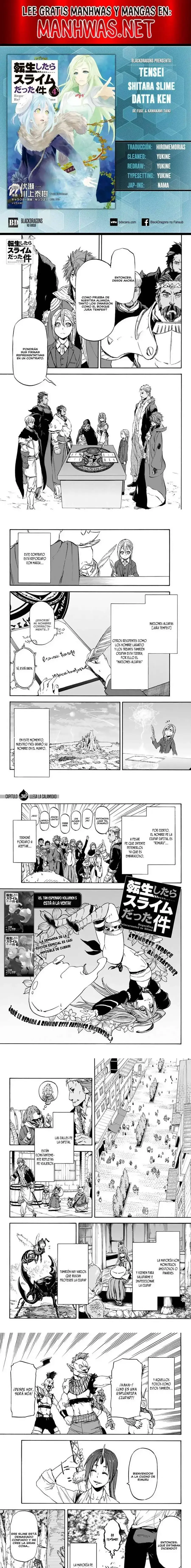 Página 1 — Tensei Shitara Slime Datta Ken Capítulo 30