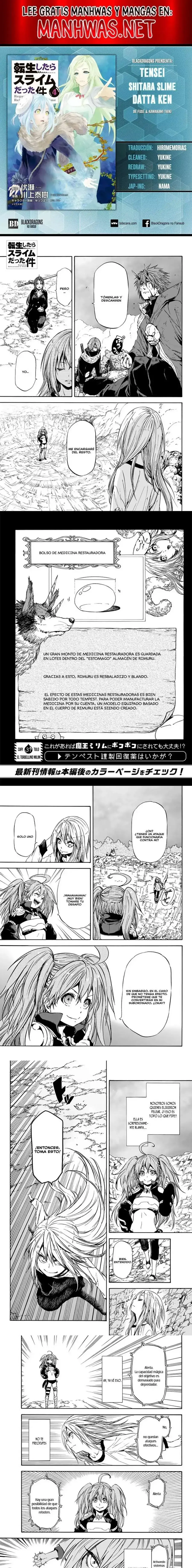 Página 1 — Tensei Shitara Slime Datta Ken Capítulo 31