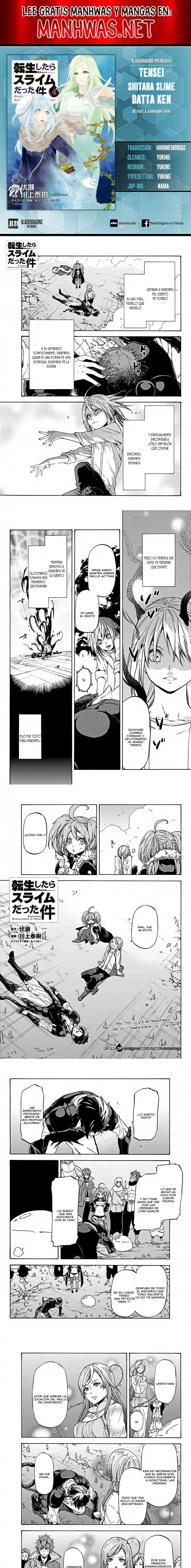 Página 1 — Tensei Shitara Slime Datta Ken Capítulo 39