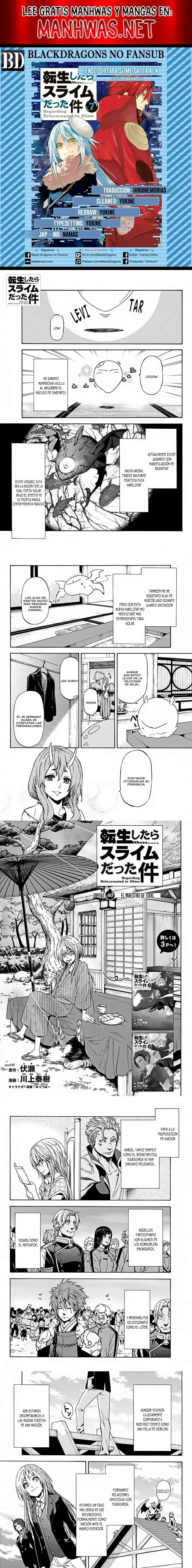 Página 1 — Tensei Shitara Slime Datta Ken Capítulo 40