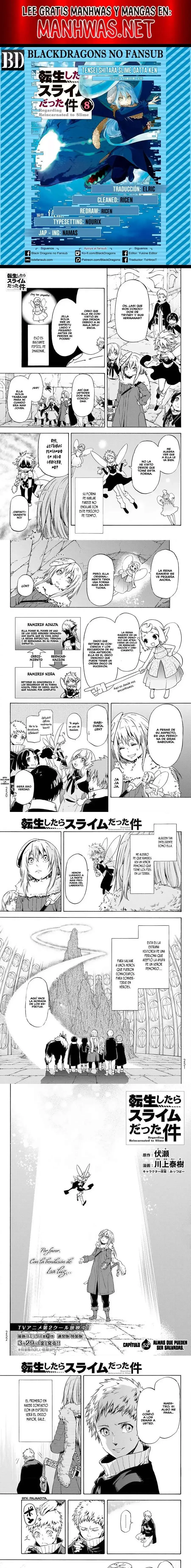 Página 1 — Tensei Shitara Slime Datta Ken Capítulo 52