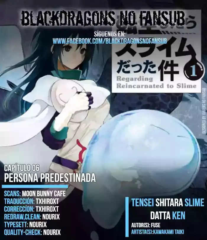 Página 1 — Tensei Shitara Slime Datta Ken Capítulo 6