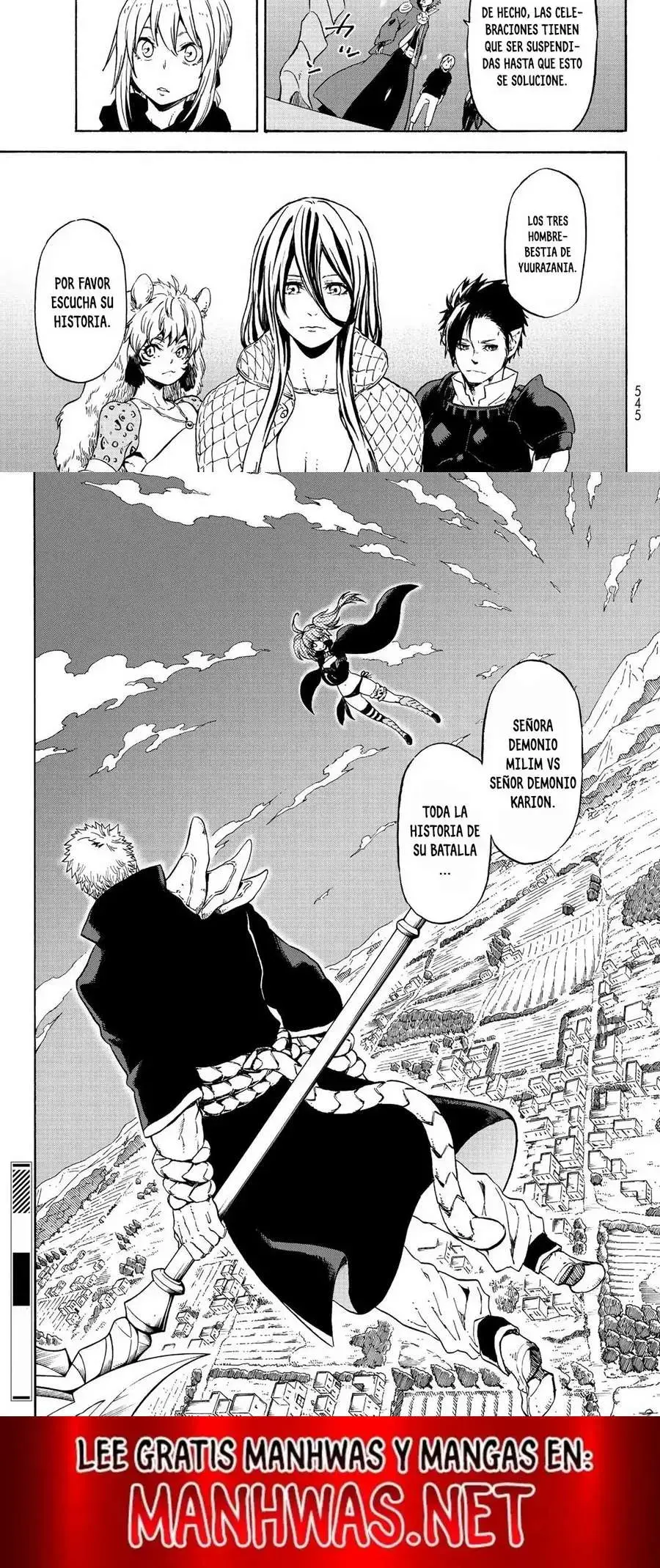 Página 8 — Tensei Shitara Slime Datta Ken Capítulo 69