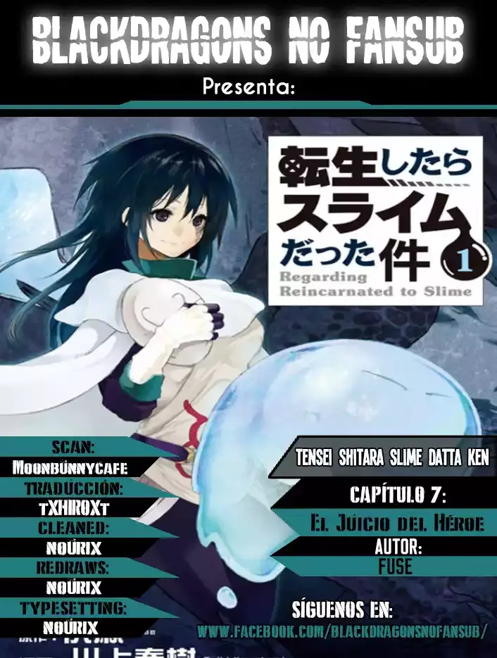 Página 1 — Tensei Shitara Slime Datta Ken Capítulo 7