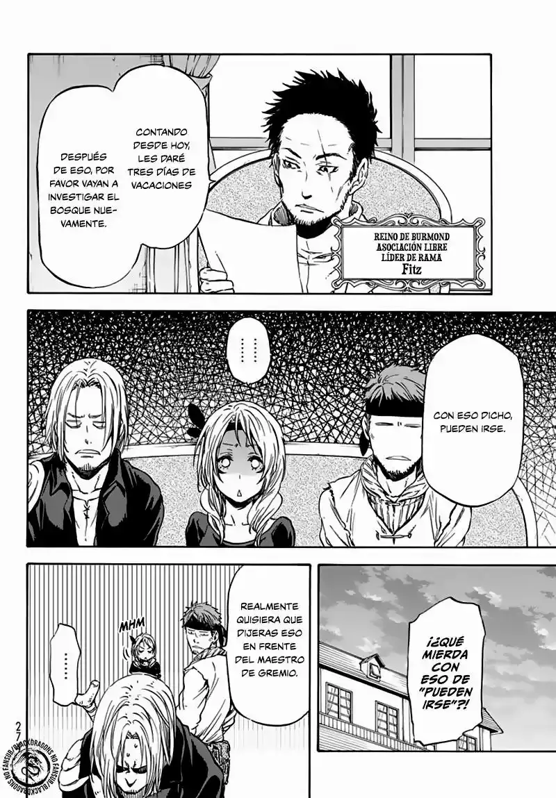 Página 28 — Tensei Shitara Slime Datta Ken Capítulo 7