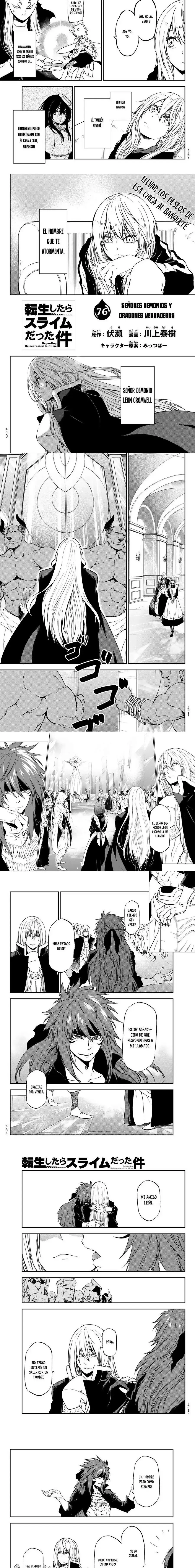 Página 3 — Tensei Shitara Slime Datta Ken Capítulo 76