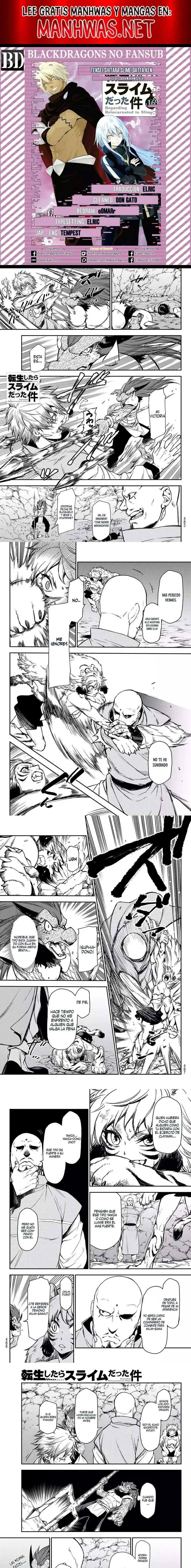 Página 1 — Tensei Shitara Slime Datta Ken Capítulo 80