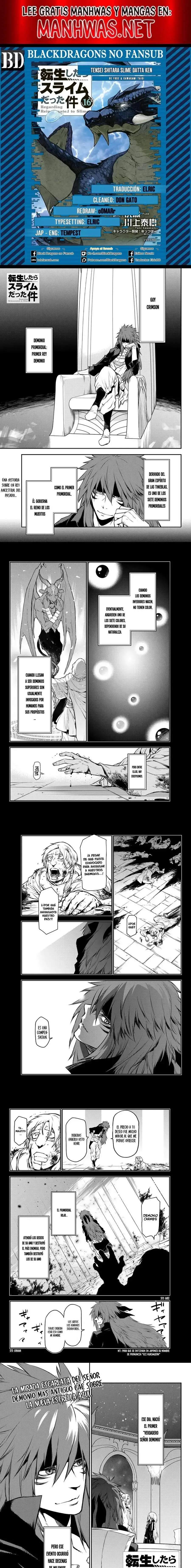 Página 1 — Tensei Shitara Slime Datta Ken Capítulo 82