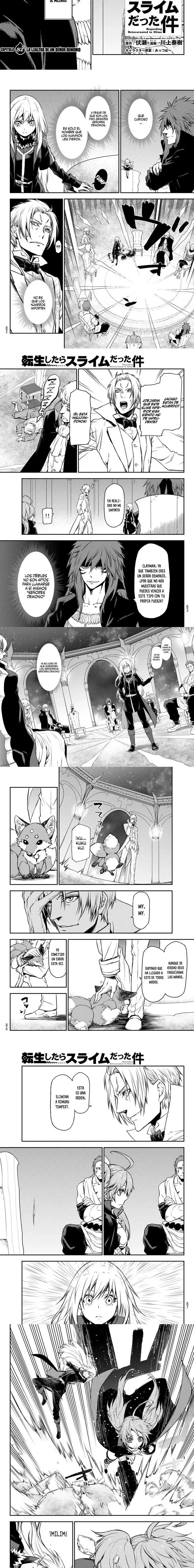 Página 2 — Tensei Shitara Slime Datta Ken Capítulo 82
